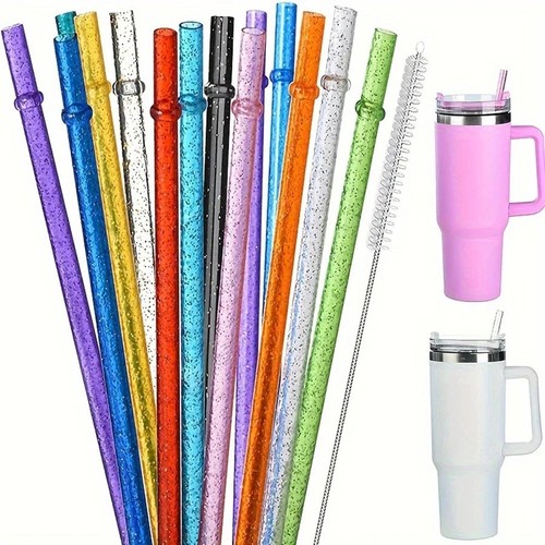 12pcs straws reusable - straws,